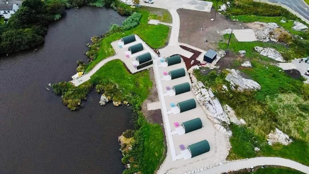 Wheelhousepods Glamping Donegal Town Exterior foto